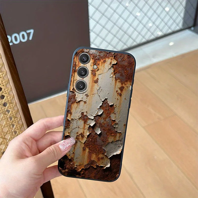 

Orange rusted phone case for Samsung Galaxy S20, S20 +, S20FE, S21, S21ULTRA, S22, S22FE, S23, S23FE, S24, S24PLUS, S25, S25