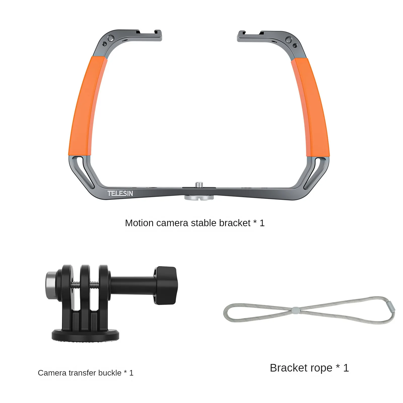 TELESIN Sports Camera Diving Bracket with Fill Light - Capture Stunning Underwater Moments EffortlesslyIntroducing the revoluti