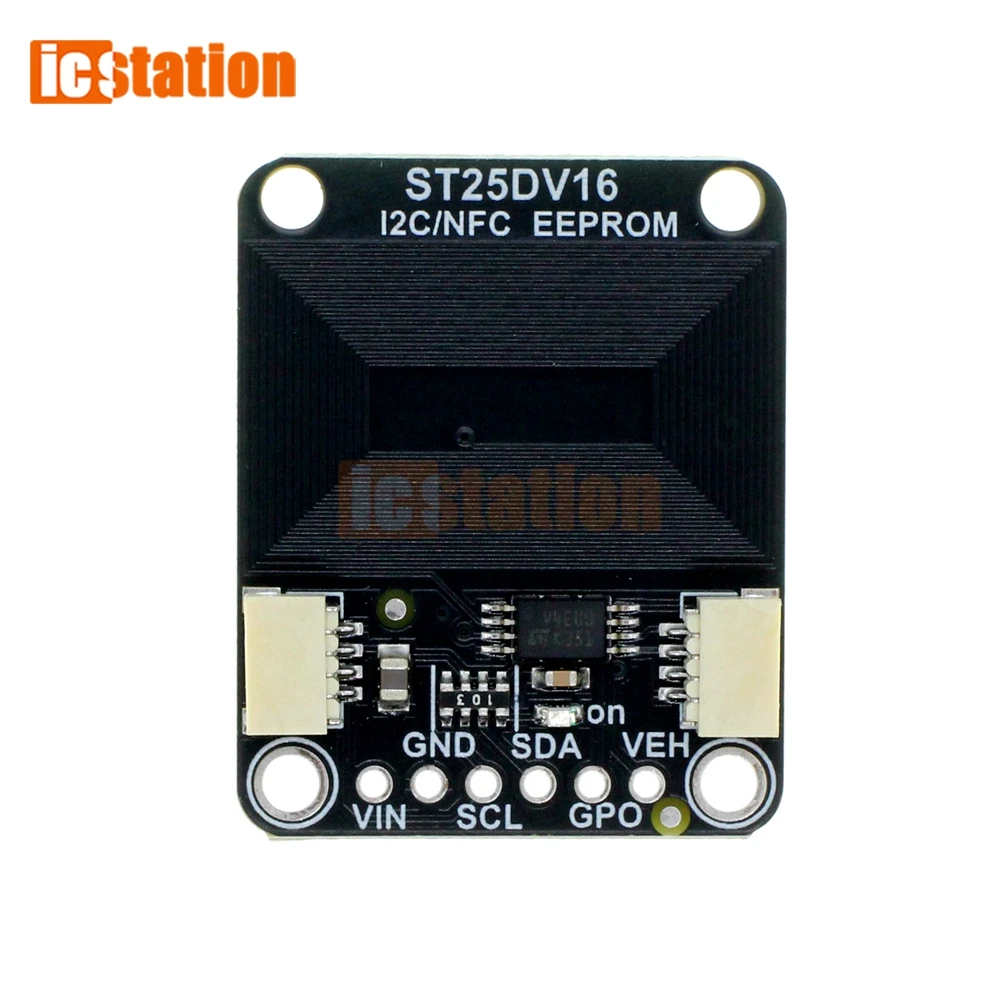 ST25DV16K I2C RFID dynamic tag module RF module, supports I2C and NFC 16Kbit EEPROM STEMMA QT/Qwiic