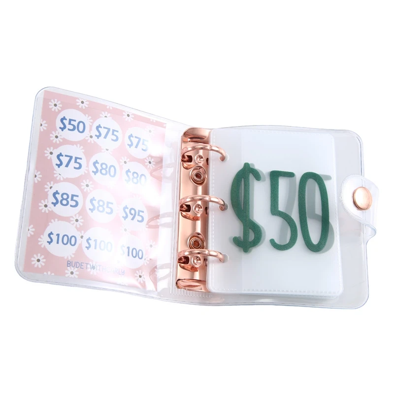 1 PCS Saving Challenge Binder Budget Planner Savings Challenge 1000 Savings Challenges New Budget Book Binder