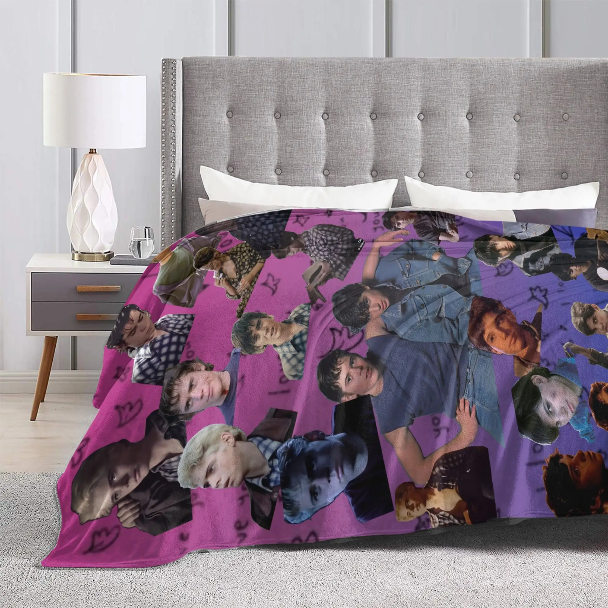 The Outsiders Blankets  Soft Warm Novelty Plush Throw Blanket For Kids Adult Living Room Flannel Bedspread Bed Cover