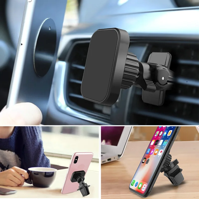 Fimilef Magnetic Car Holder For Phone Universal Holder Mobile Cell Phone Holder Stand For Car Air Vent Mount GPS Car Phone Stand