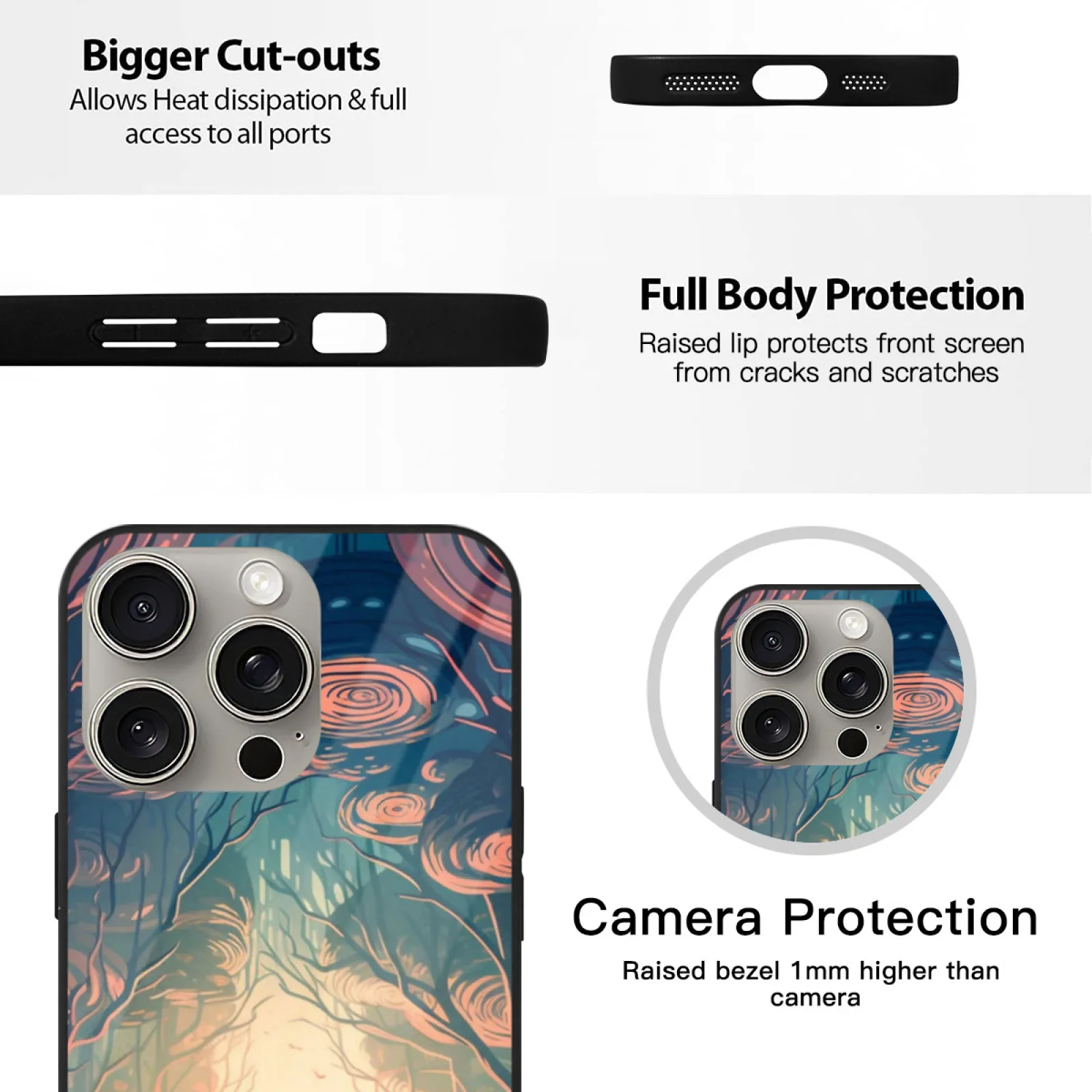 أحد عشر من حافظة الهاتف آيفون 16 15 14 13 12 11 برو Xs ماكس ميني بلس غطاء أحد عشر شيء غريب أحد عشر Rbpartnerprogram #4