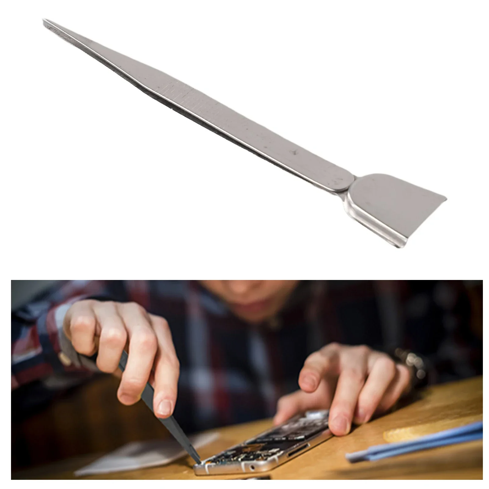 

Slotted Gem Holder Tweezers With Scoops Shovels Hand Tools High Quality Hold Beads Pendants Tools Stainless Steel