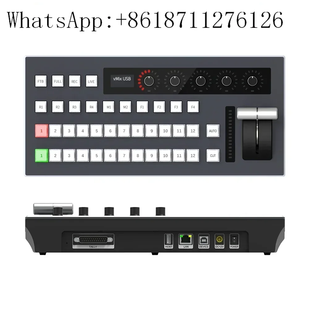 DataVideo Digital Church Video Switcher Television On-Site Production Switchboard Professional Broadcasting Equipment