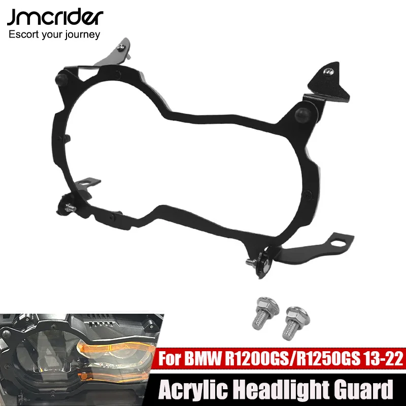 

For BMW R1200GS R1250GS LC Adv R 1250 1200 GS adventure 2013-2023 Motorcycle Headlight Guard Protector Transparent Lens Cover