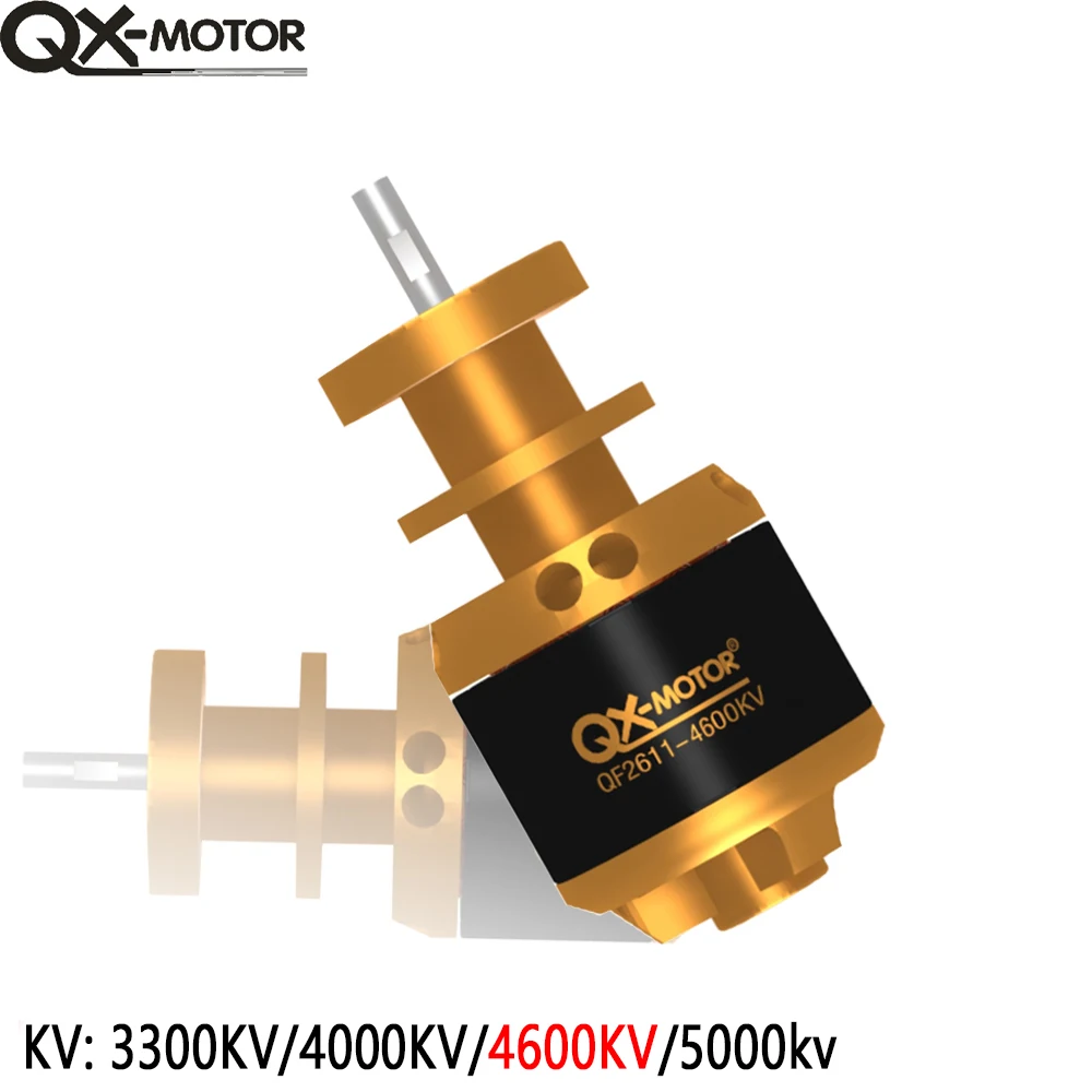 QX-MOTOR QF2611 3300KV 4000KV 4600KV 5000KV silnik bezszczotkowy do 50mm 64mm EDF części do zdalnie sterowanych zabawek