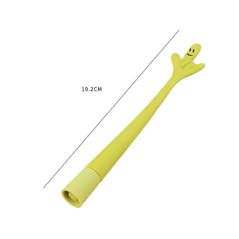 

24 шт., креативная шариковая ручка с милым мультяшным рисунком, обучающие канцелярские принадлежности, высокое качество, гибкий клей, гибкая шариковая ручка