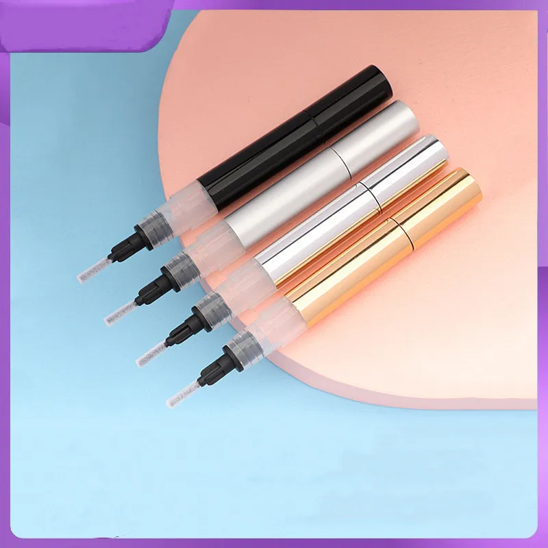 10/30/50/100pcs 3ml Aluminum Tube Eyelash Growth Liquid Tube Container Nail oil Bottles Pressing Makeup Pen Package Material