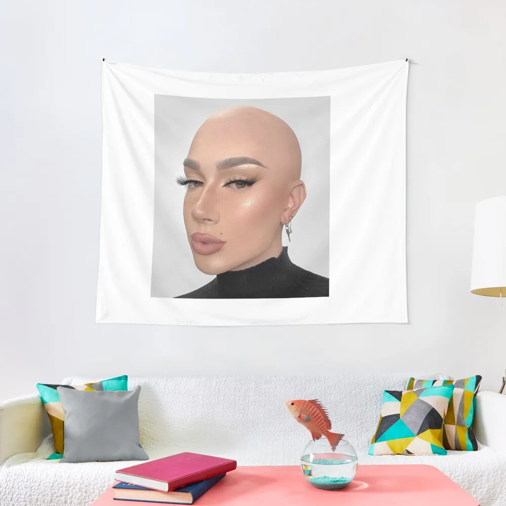 

James Charles Bald Tapestry Aesthetic Room Decor Aesthetic Room Decorations Decoration Bedroom Tapestry