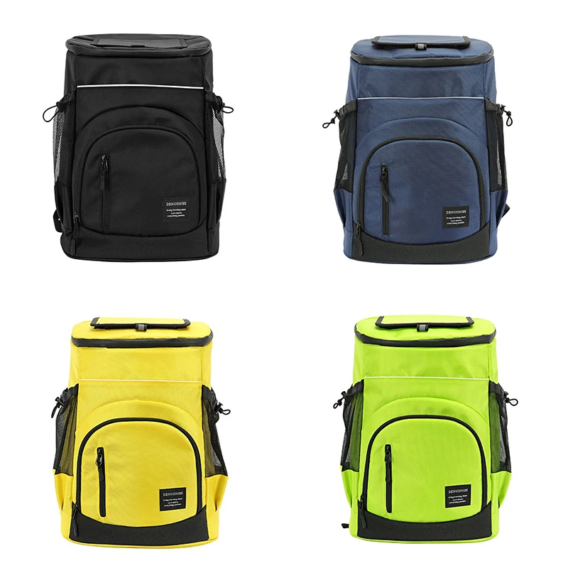 À prova de vazamento Mochila Outdoor Cooler, leve saco isolado, piquenique Bag, Novo