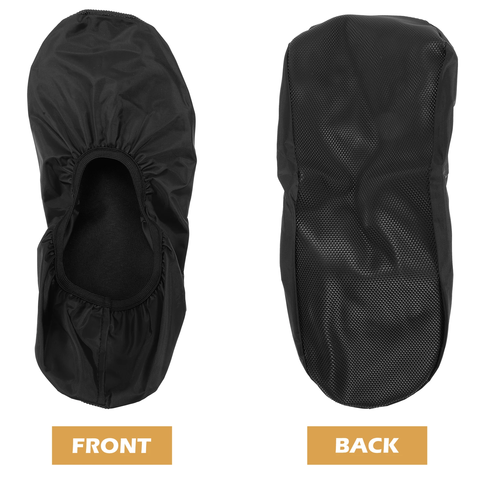 

2pcs Waterproof Non-Slip Shoe Bowling Shoes Polyester Portable Lightweight Floor Glider Household Outdoor Sneaker Covers Rain