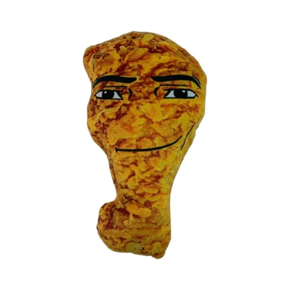 

Плюшевый брелок с куриной ножкой, желтый подарок другу, куриные наггетсы, брелок для ключей, голосовой кулон, плюшевая игрушка, кулон с едой, студенты