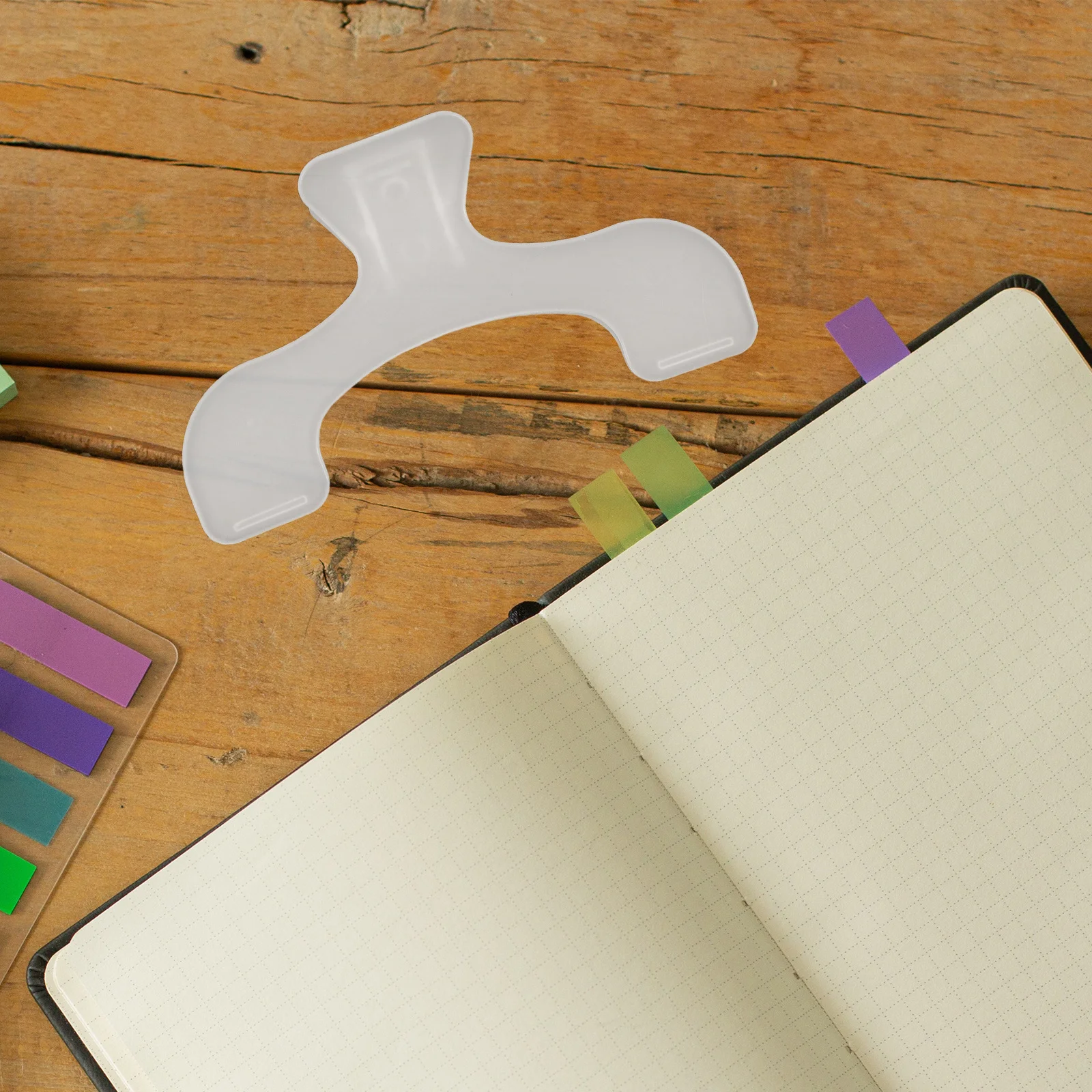 35pcs Transparent Clips Lightweight Page Holders For Reading Music Book Journal Notebook Book Opener Holder Clips For School