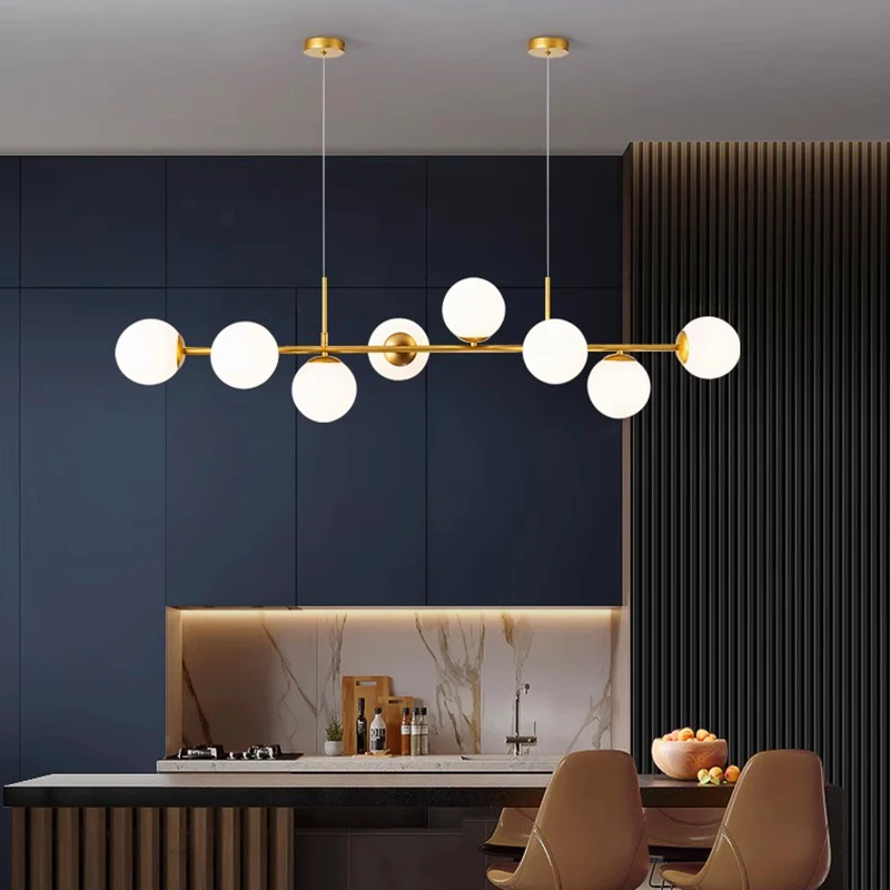 Modern dining room lamparas decoracion hogar moderno smart Pendant lights decoration salon Chandeliers for dining room