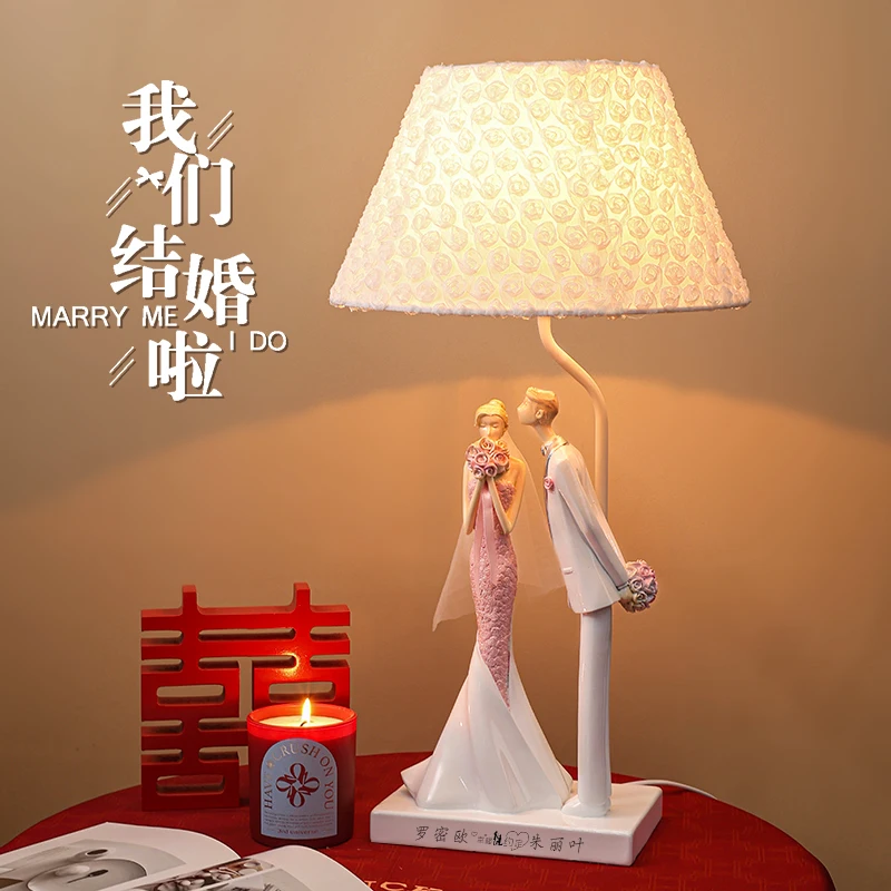 

Wedding gift desk lamp ornament home decoration bedroom living room wedding room arrangement wedding gift