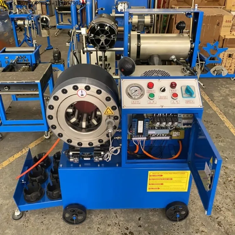 آلة ضغط العقص ذات القطر الكبير، مكشكش إصلاح الخرطوم الهيدروليكي تلقائيًا