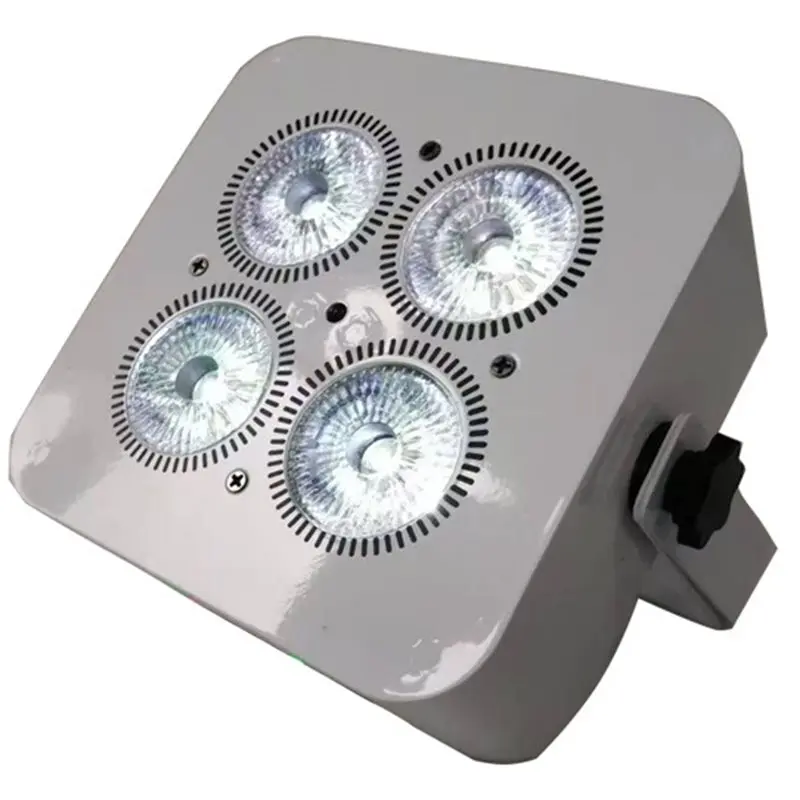 Mini Battery LED 4X18w RGBWA UV 6IN1 Wireless Color Par Light 2.4G Battery Party Light