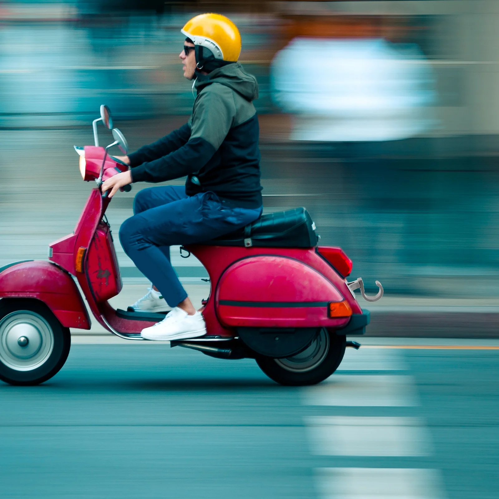 

Electric Vehicle Hook Aluminum Multi-Function Durable Universal Moped Handlebar Hook Hanger Storage Moped Accessories