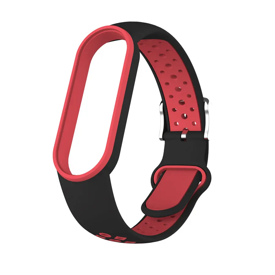 Sportband voor Xiaomi Mi Band 4 5 6 7 Band Vervanging Kleur Siliconen Polsbandje TPU Band voor Xiaomi MiBand 3 4 5 6 7 Band