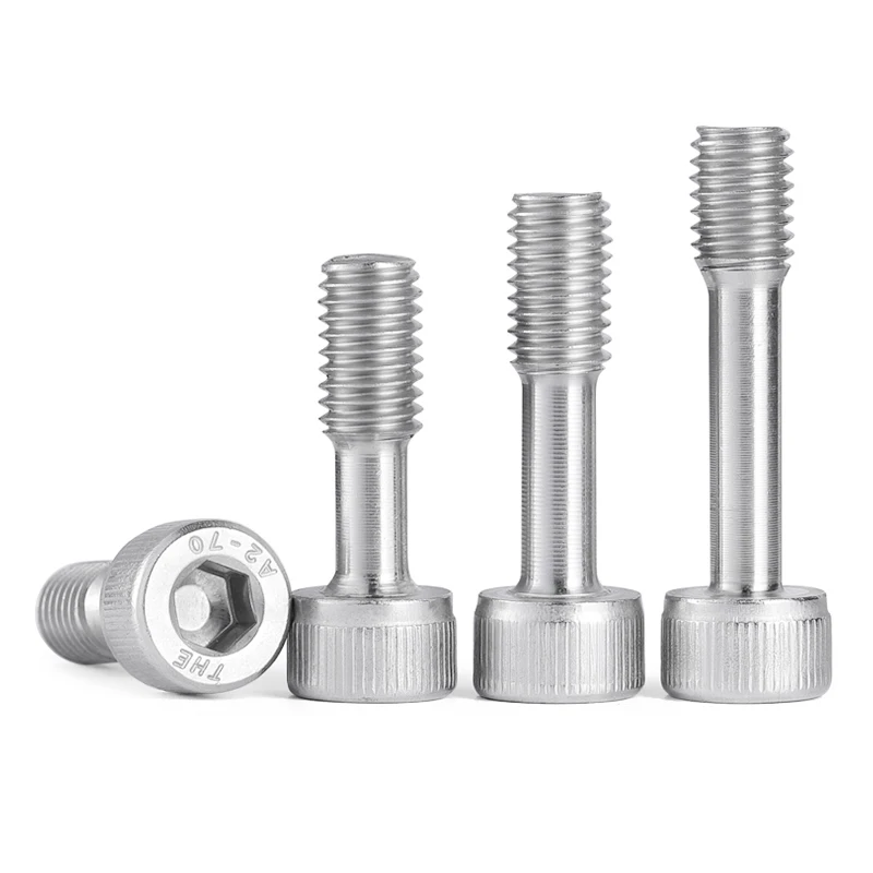 5/10/20 Stück M2 M2,5 M3 M4 M5 M6 M8 M10 SUS304 Edelstahl (A2-70) Sechskant-Innensechskantschrauben, Anti-Lose-Bolzen – Detail 3
