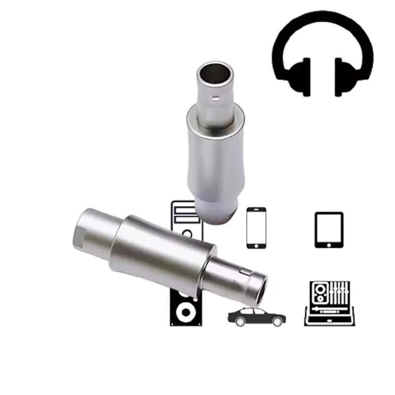 

Black Silver-Plated HiFi Solderable 2Pin Female Connector for HD800 HD800S HD820 & Dharma 1000 Waterfall Headphone Cable Upgrade