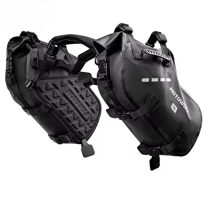MOTOWOLF Tank Bag for Motorcycle Waterproof Side Bag Saddlebags for Riders