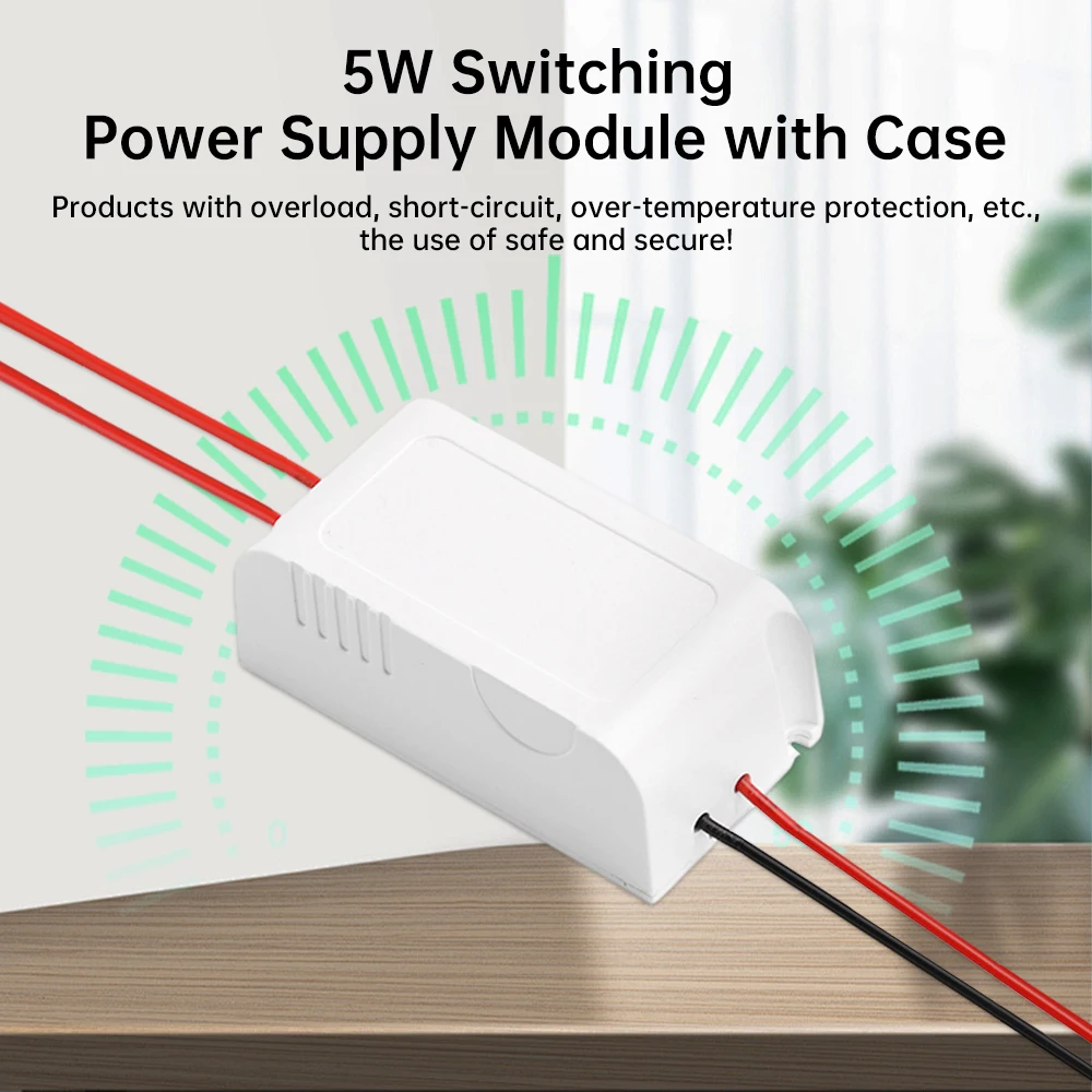5W Switching Power Supply Module with Case Isolated Constant Voltage Regulator Security Surveillance LED Power Plate 5V 12V 24V