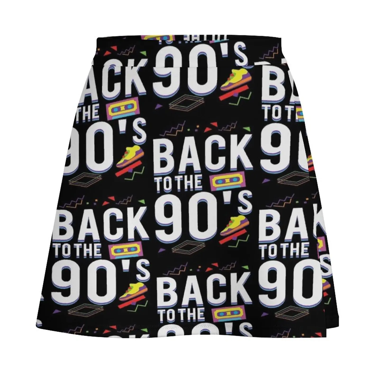 I Love 90s Nineties Fancy Dress Theme Party Gift Mini Skirt new in clothes summer clothes skirt set