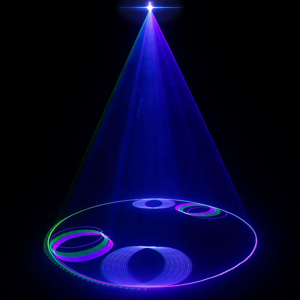 New Waterproof 3000mW RGB Laser APP Control Scanner IP65 3W TTL Animation Light For Wedding DJ Disco Outdoor Show