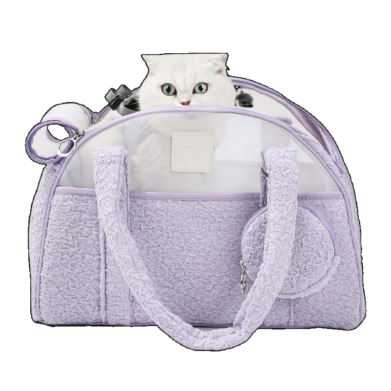 

Adorable Single Shoulder Bag Dog Fantasy Dance Fairy Pet Carrier Outdoor Portable Breathable Cat Crossbody Sling Pack Puppy