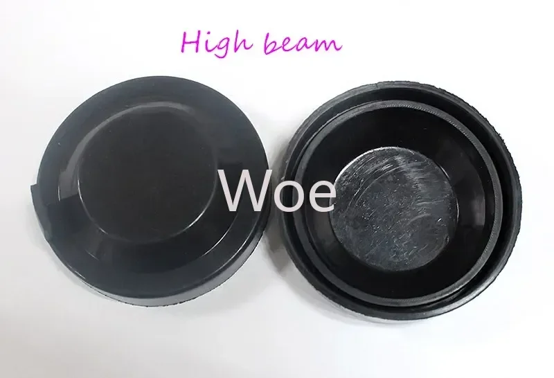 Woe For Volkswagen VW Golf 7 Headlamp Rear Cover Waterproof Sealed Plastic Cover Low High Beam Headlights Cover 1PCS