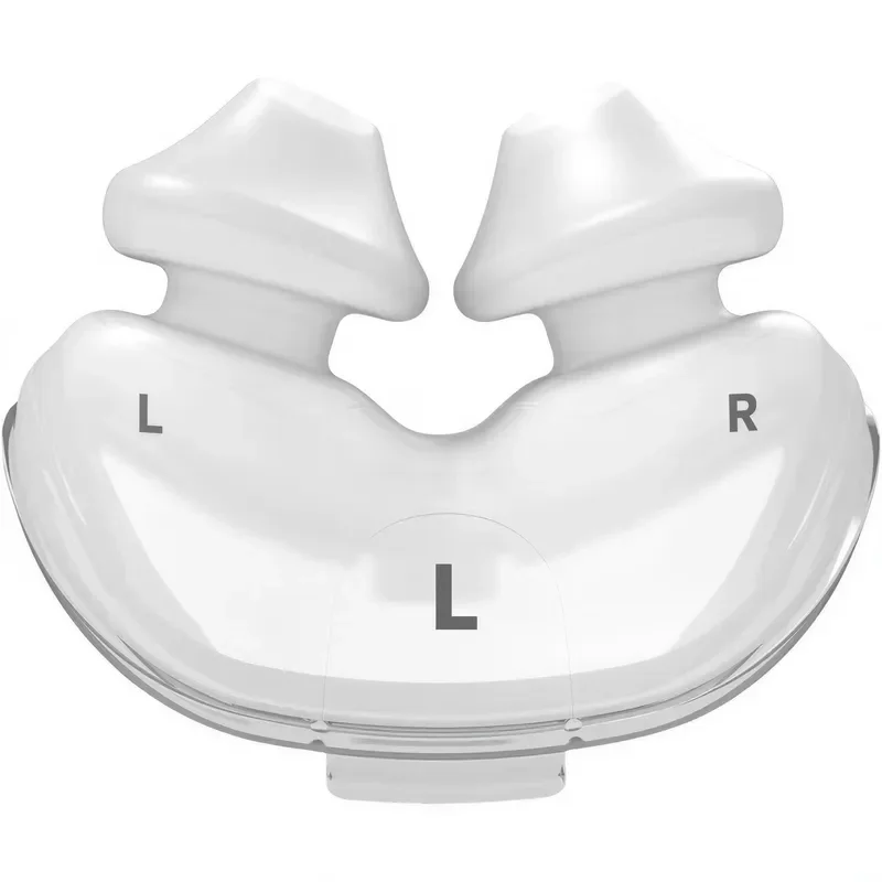 2Pcs P10 Nasal Pillow AirFit P10 Replacement Cushion-Soft Silicone CPAP Mask Nose Pillow Light Comfort & Uninterrupted Sleep