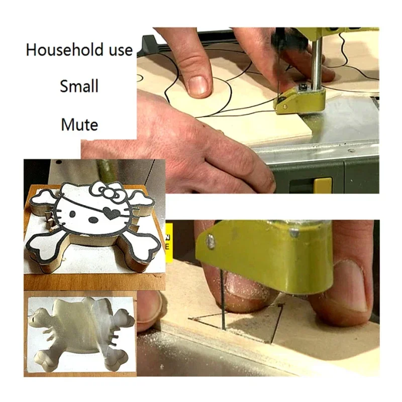 Mini sierras mágicas con curvas para el hogar, máquina de sierra multifunción, sierra recíproca, Proxxon, sds230/E