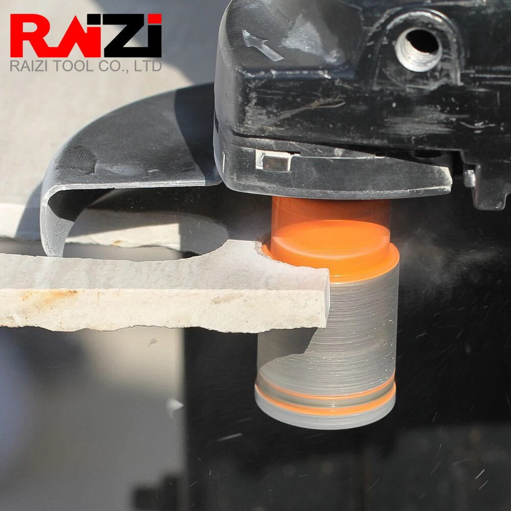 RAIZI 20/25/35mm Diamond Drilling Finger Milling Bits For Grinding Ceramic Tile Granite Diamond Core Drill bits Hole Saw
