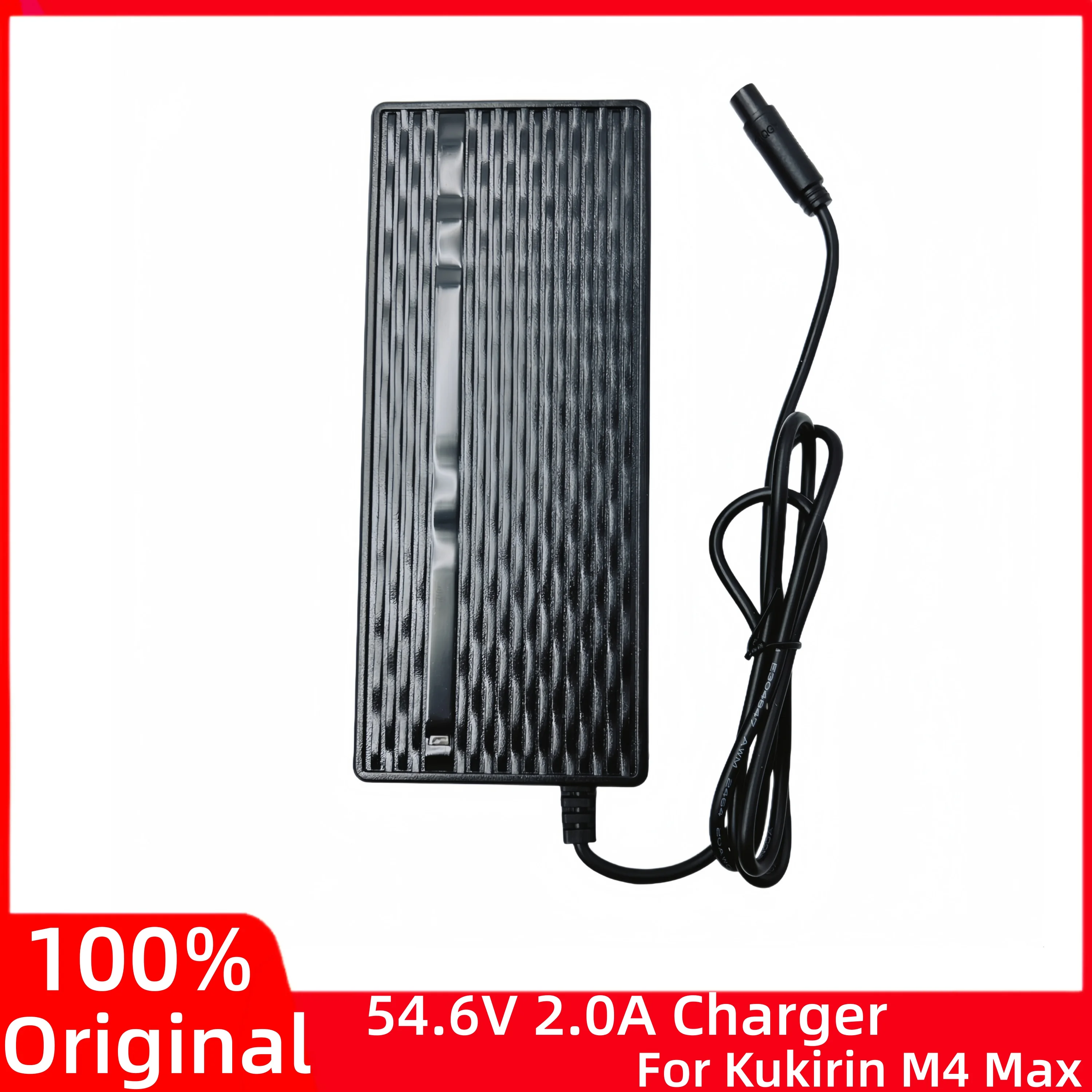 Cargador de litio Original de 54,6 V, 2.0A, para patinete eléctrico Kukirin M4 Max, Kugookirin M4max, piezas de cargador de batería, accesorios
