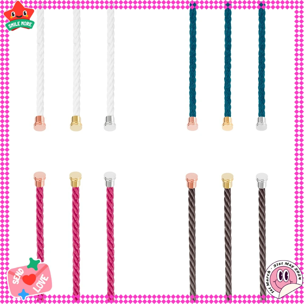 

Gryan New 925 Silver Black blue green Nylon Rope Suitable Medium size Bracelet Female Wear Party Gifts Couple Luxurious Jewelry