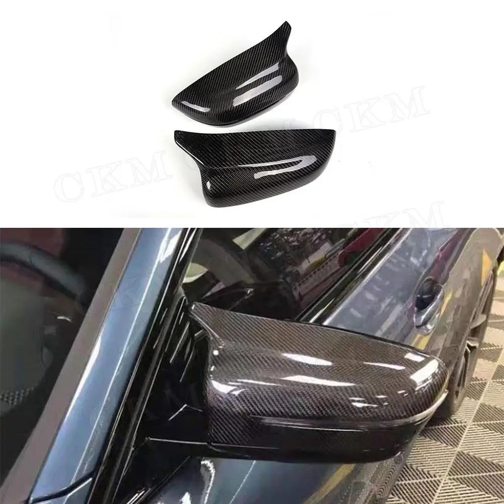 

Carbon Fiber Material Rearview Mirror Cover For BMW 3 5 6 7 8 Series G11 G12 G14 G15 G16 G20 G21 G30 G31 2020 UP