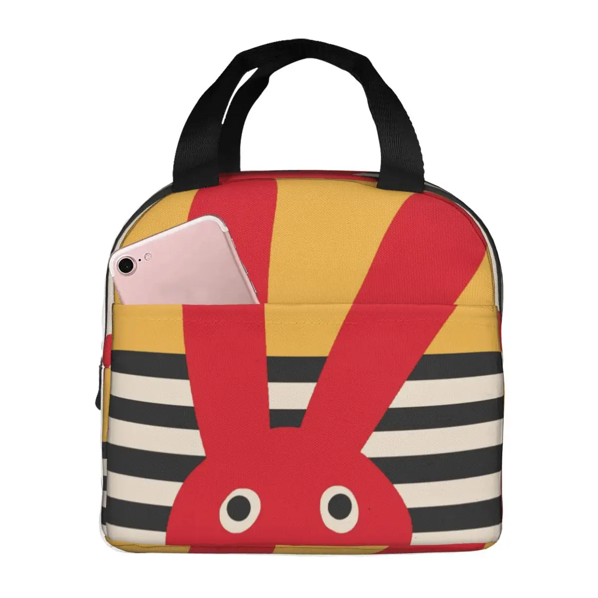 Juan Carlos Bodoque 31 Minutos Bolsa de almuerzo aislada Contenedor de almuerzo de comedia chilena Bolsa térmica Caja de almuerzo Tote Bolsa escolar Bento