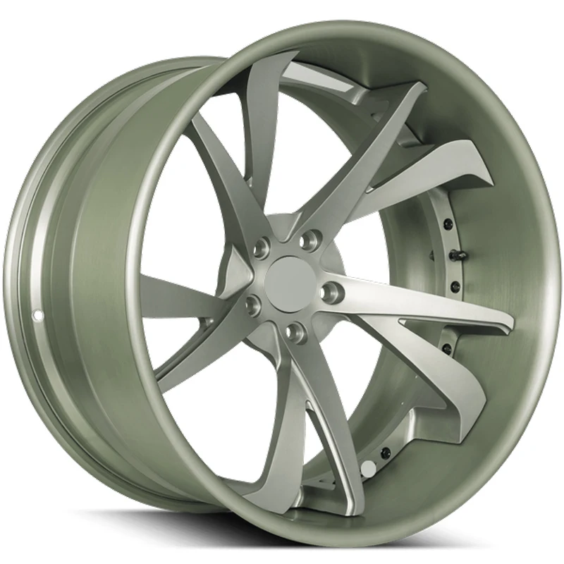 2-piece Forged Wheels 5x120.65 22 24 26 Inches 5-spoke Custom Passenger Car Wheels For CUTLASS CHEVELLE BUICK MONTE CARLOF20,F30