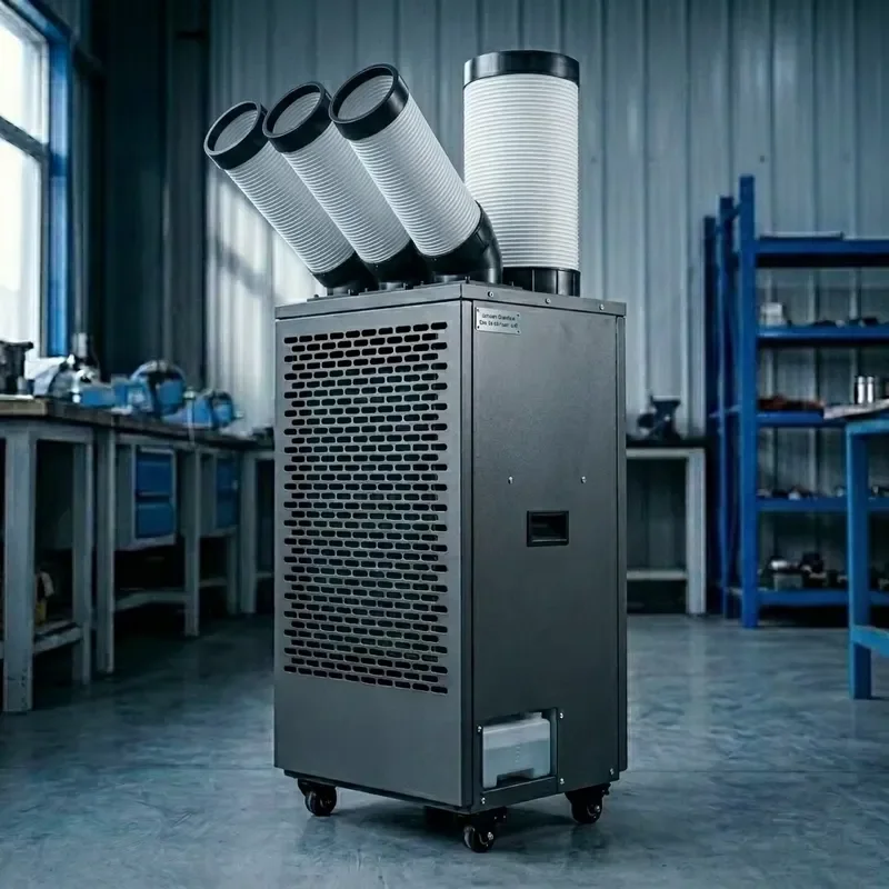 1100M3h Large Air Volume Industrial Air Cooler CE Certified 6500W High Capacity Water Cooler for Factory Building Warehouse