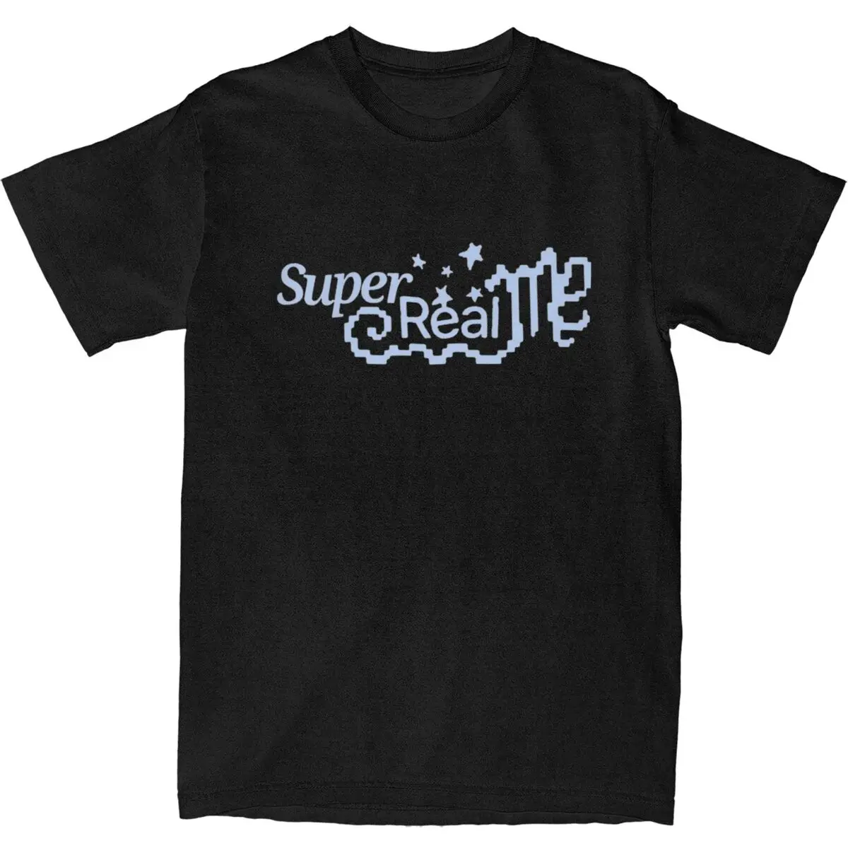 ILLIT Kpop Band Super Real Me T Shirt Summer Music Album Logo T-Shirts Cotton Tee Shirt For Men Short Sleeve Casual Top Tees