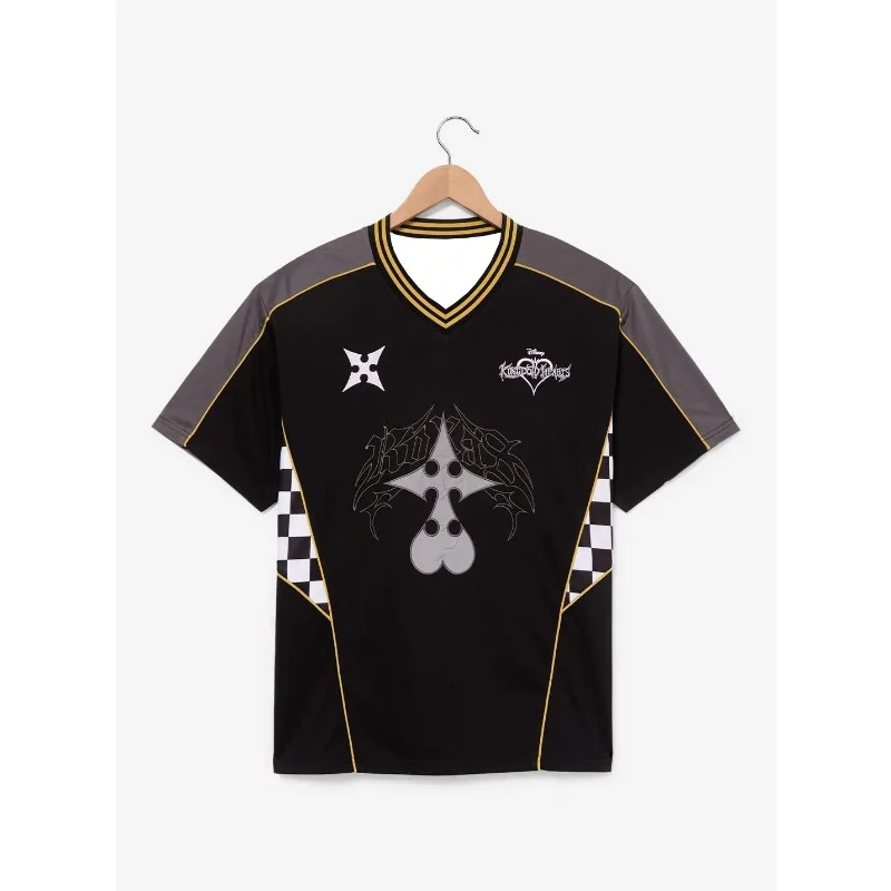 2026 Mens Kids Boys USA Adult Male Breathable Football Jersey Special Game Sport K‑Kingdom Hearts Quick‑drying Top Tee