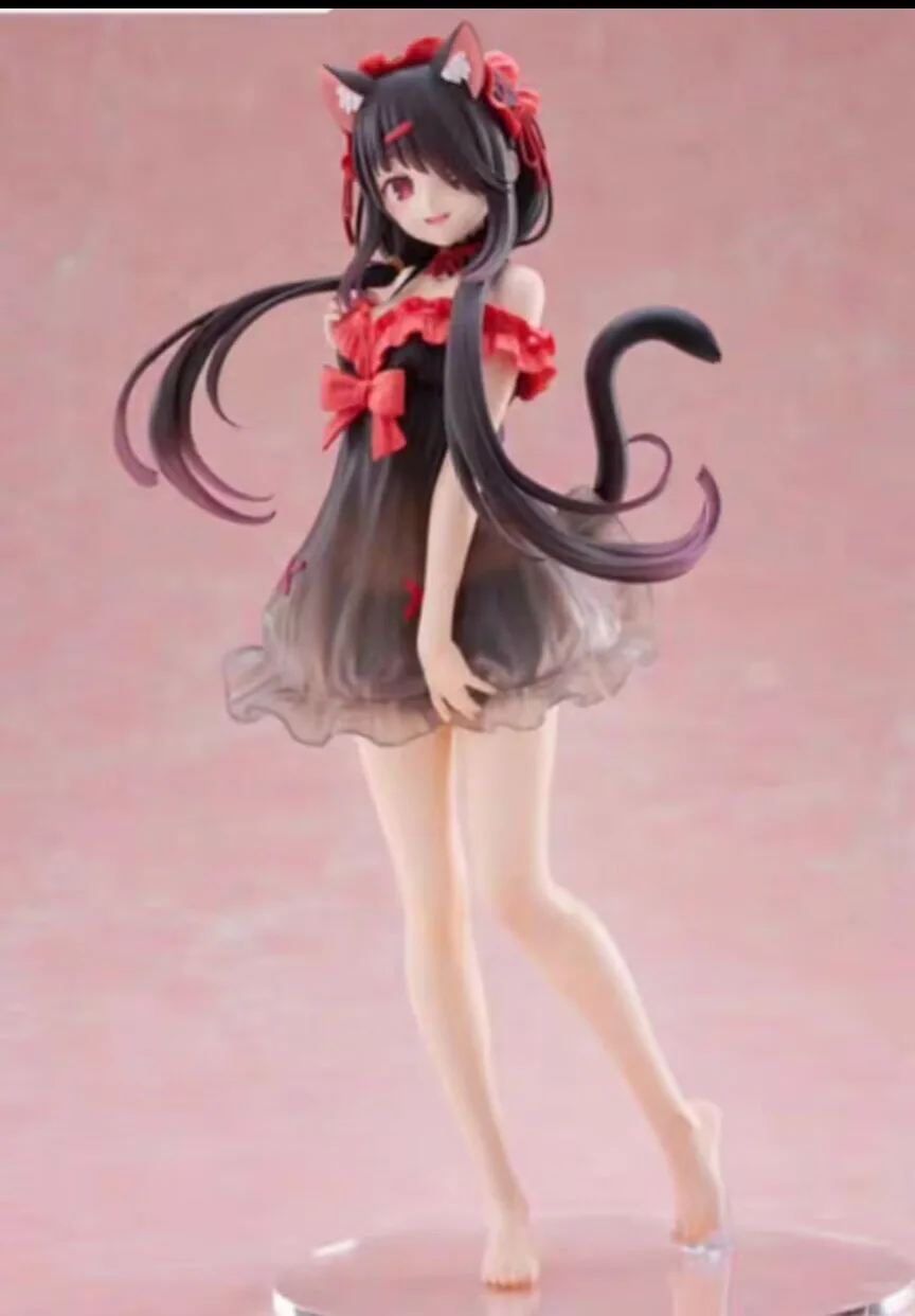 

Без коробки 30 см в наличии, без коробки, самая низкая цена, японское оригинальное аниме, ПВХ, Токисаки Куруми, фигурка, коллекционная модель игрушки