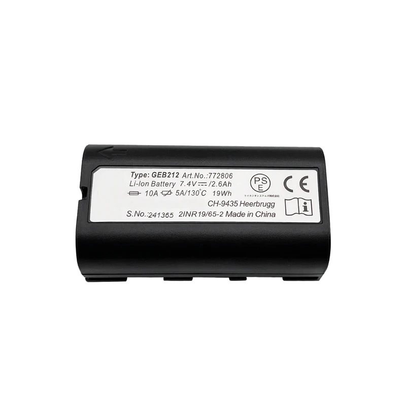 GEB212 Battery For ATX1200 ATX1230 GPS1200 GPS900 GRX1200 Total Stations Rechargeable