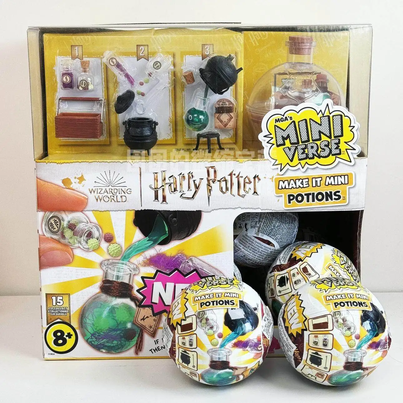 Mini Botellas de Poción Mágica de Miniverse, Estilos Confirmados, Poción de Felix Felicis y Políjuice para Coleccionistas, MGA