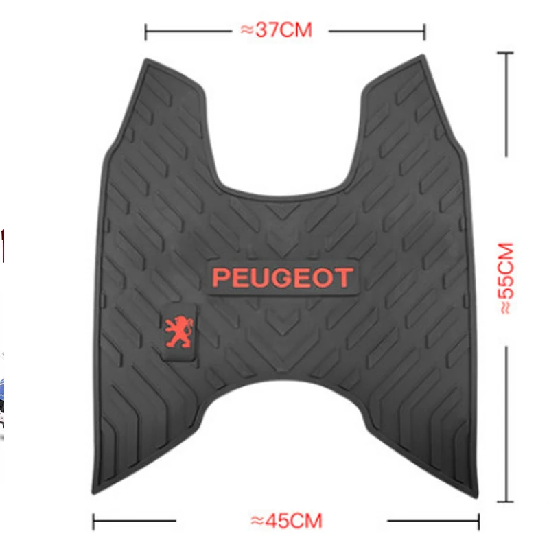 Motorcycle Foot Pad For Peugeot Django 125 150 Waterproof Foot Pedal Pad Cover