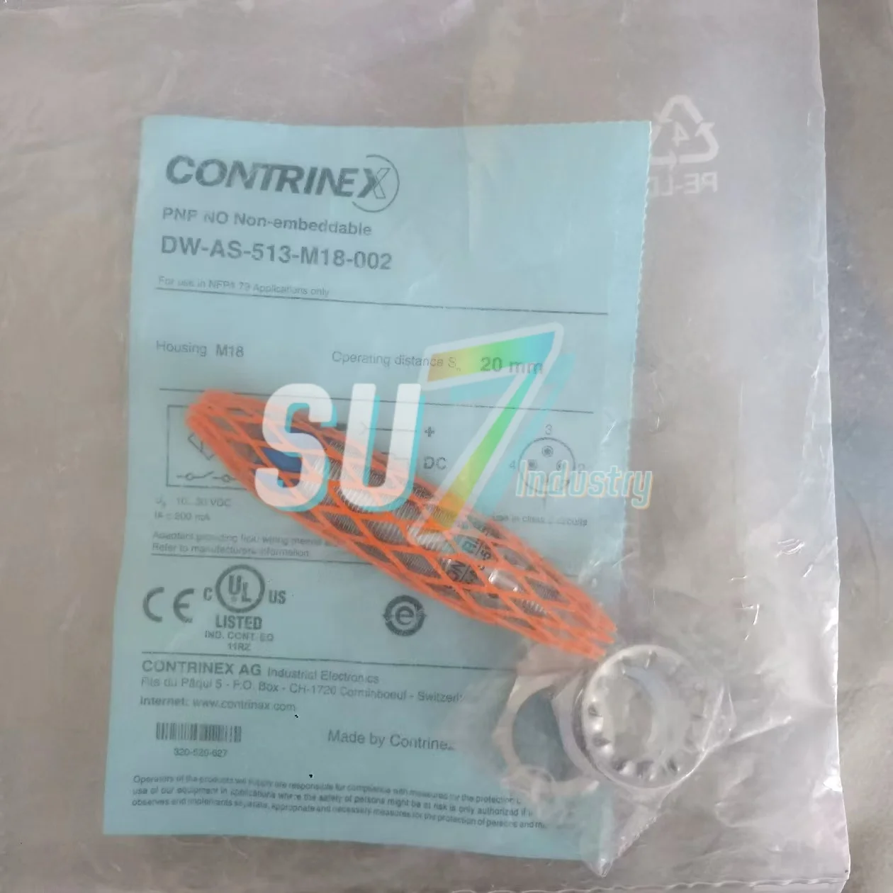 

DW-AS-513-M18-002 Inductive Sensor New In warehouse