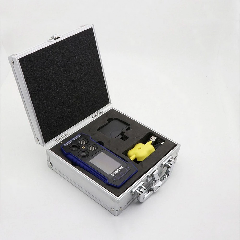 Imagem -06 - Analisador de Gás Multifuncional Portátil O2co2h2s e ex Dispositivo de Medição Detector de Co2 Testador de Gás Combustível