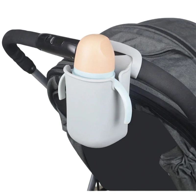 

Pram Cup HolderOutdoor Portable Stroller Bicycle Cup HolderCup HolderSilicone Storage Bag